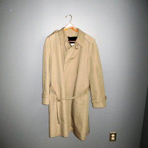 Men's London Fog Mainland Trench Coat NWOT 40 Long
